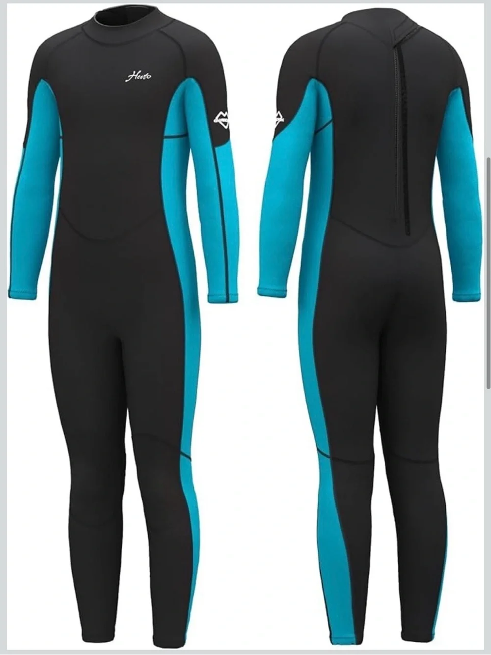 Hevto Wetsuits Kids 3/2mm Neoprene Full Wet Suit Thermal 1018/bb5-3